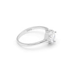 Load image into Gallery viewer, Marcella Engagement Ring Solitaire Cz Sterling Silver Women Ginger Lyne Collection - 5

