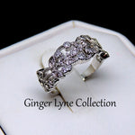 Load image into Gallery viewer, Vines Filigree Wedding Bridal Band Ring Womens Ginger Lyne Collection - 10
