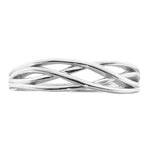 Load image into Gallery viewer, Lanie Wedding Bridal Band Ring Sterling Silver Womens Mens Ginger Lyne - 8
