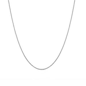 20 Inch 925 Sterling Silver Box Chain Mens or Womens Ginger Lyne Collection - Box Chain 20Inch