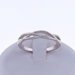 Load image into Gallery viewer, Lanie Wedding Bridal Band Ring Sterling Silver Womens Mens Ginger Lyne - 6
