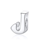 Load image into Gallery viewer, Initial Letter Charms Sterling Silver Womens Girls Ginger Lyne Collection - J
