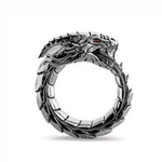 Load image into Gallery viewer, Dragon Ring Stainless Steel Gothic Biker Punk Mens Womens Ginger Lyne - 14
