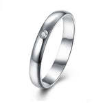 Load image into Gallery viewer, 3mm Wedding Band Sterling Silver Women Men Ring Ginger Lyne Collection - 7
