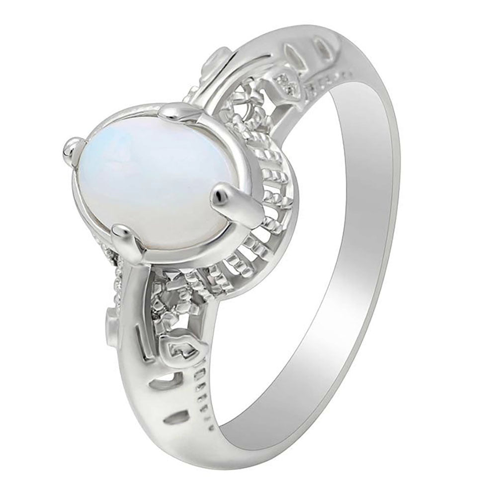 Luisa Statement Ring Created Fire Opal Womens Ginger Lyne Collection - 12