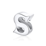 Load image into Gallery viewer, Initial Letter Charms Sterling Silver Womens Girls Ginger Lyne Collection - S
