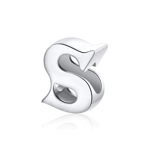 Initial Letter Charms Sterling Silver Womens Girls Ginger Lyne Collection - S