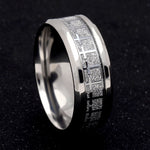 Load image into Gallery viewer, Cross Stainless Steel Religion Wedding Band Ring Men Women Ginger Lyne - 12.5
