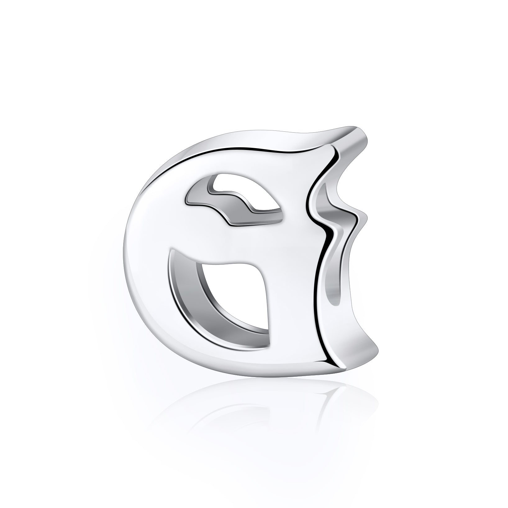 Initial Letter Charms Sterling Silver Womens Girls Ginger Lyne Collection - G