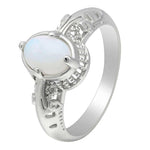 Load image into Gallery viewer, Luisa Statement Ring Created Fire Opal Womens Ginger Lyne Collection - 11
