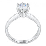Load image into Gallery viewer, Womens Engagement Ring Solitaire 7mm Cubic Zirconia by Ginger Lyne - 10
