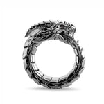 Load image into Gallery viewer, Dragon Ring Stainless Steel Gothic Biker Punk Mens Womens Ginger Lyne - 8
