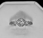 Load image into Gallery viewer, Alexis Engagement Ring Women Sterling Silver Cubic Zirconia Ginger Lyne - 10
