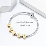 Load image into Gallery viewer, Initial Heart Charms Gold Over Sterling Silver Womens Ginger Lyne Collection - A
